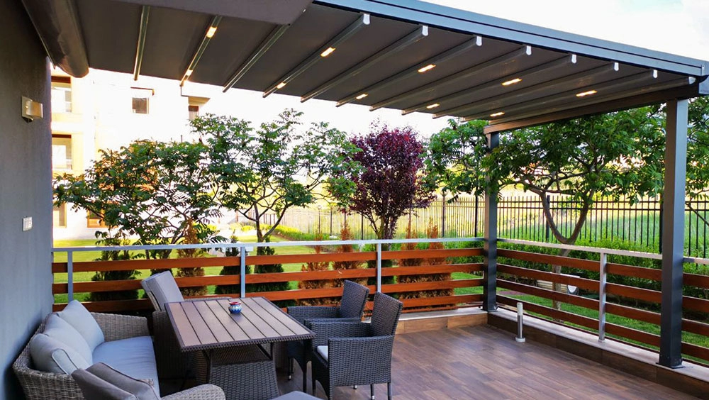 Eğimli Pergola