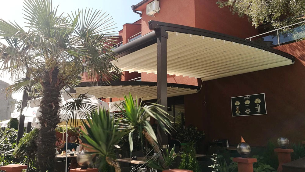 Oval Pergola