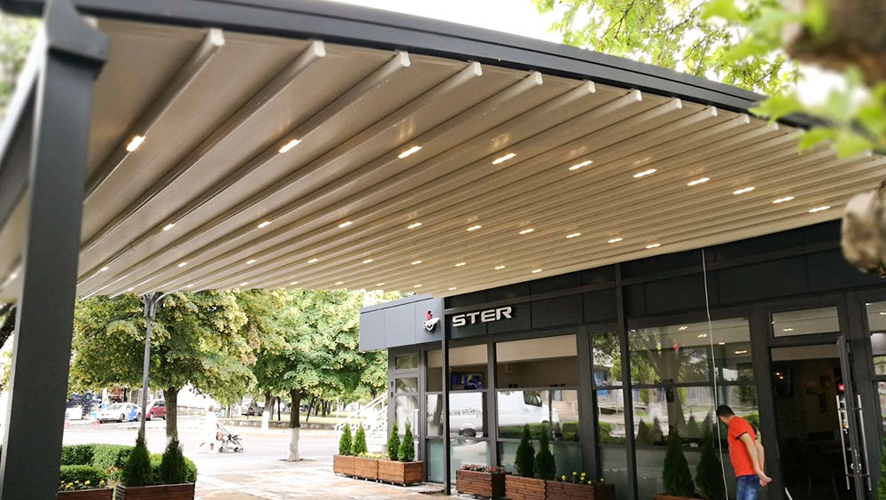 Oval Pergola