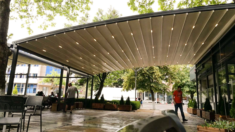 Oval Pergola